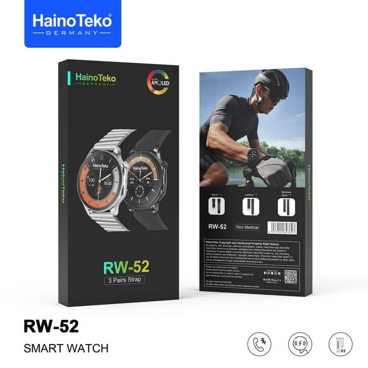 RW -52 ( hainoteko ) Smart Watch.