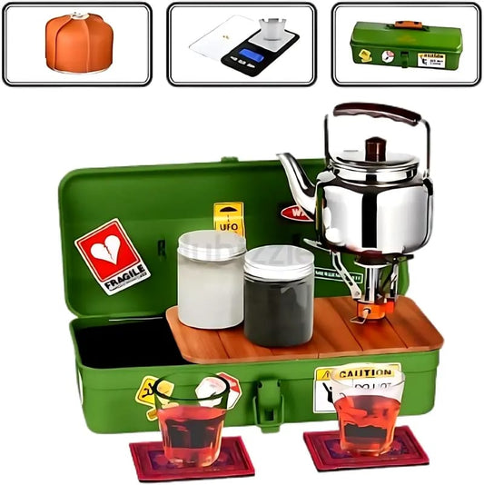 CAMPING TEA SET Full Discount