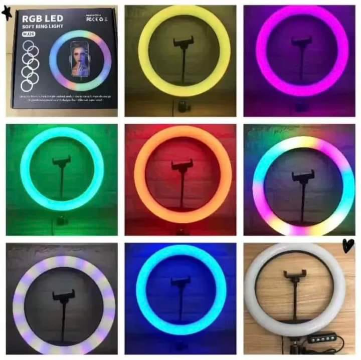 26Cm Rgb Ring Light