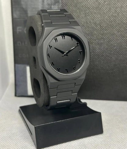 Black Arabic Watch    (Bahrain Delivery Same Day) Full Dicount