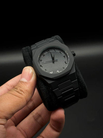 Black Arabic Watch    (Bahrain Delivery Same Day) Full Dicount