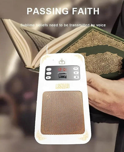 Multi-Function Quran Speaker – A Perfect Blend of Spirituality & Innovation